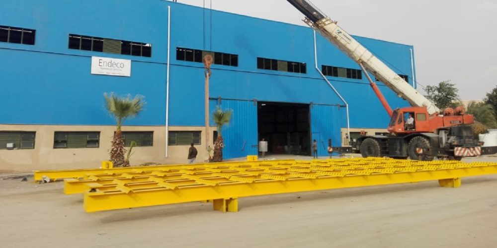 Hot dip galvanizing plant